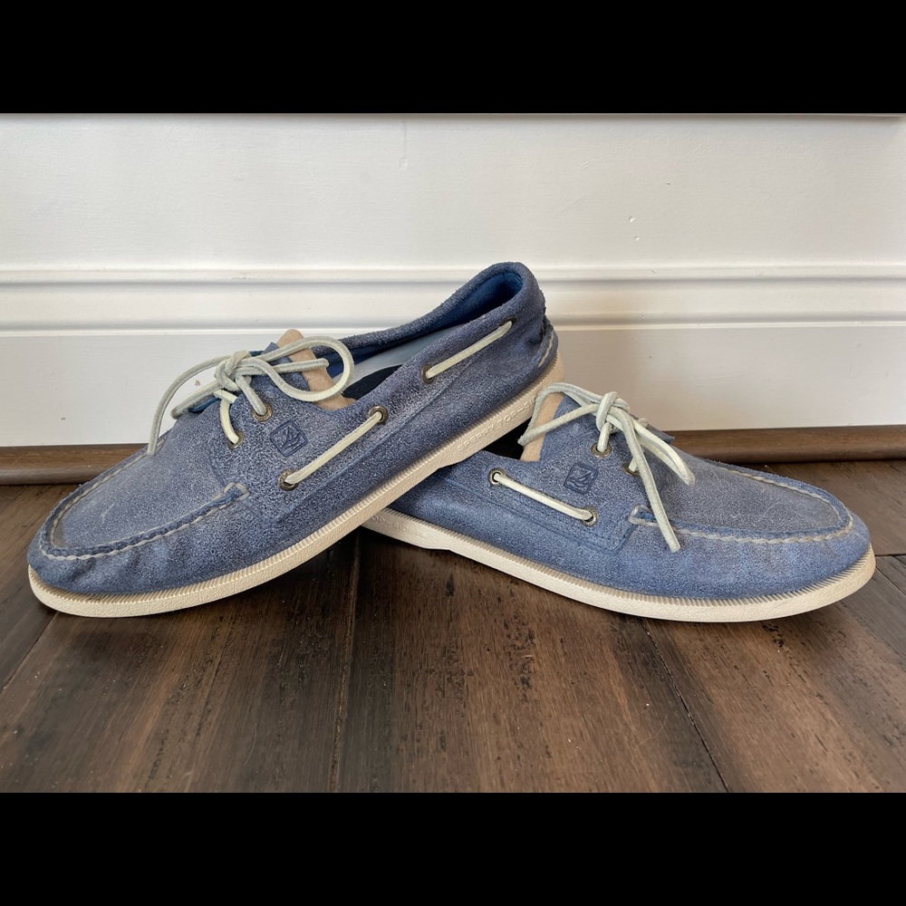 Sperry Top Sider leather boat shoes